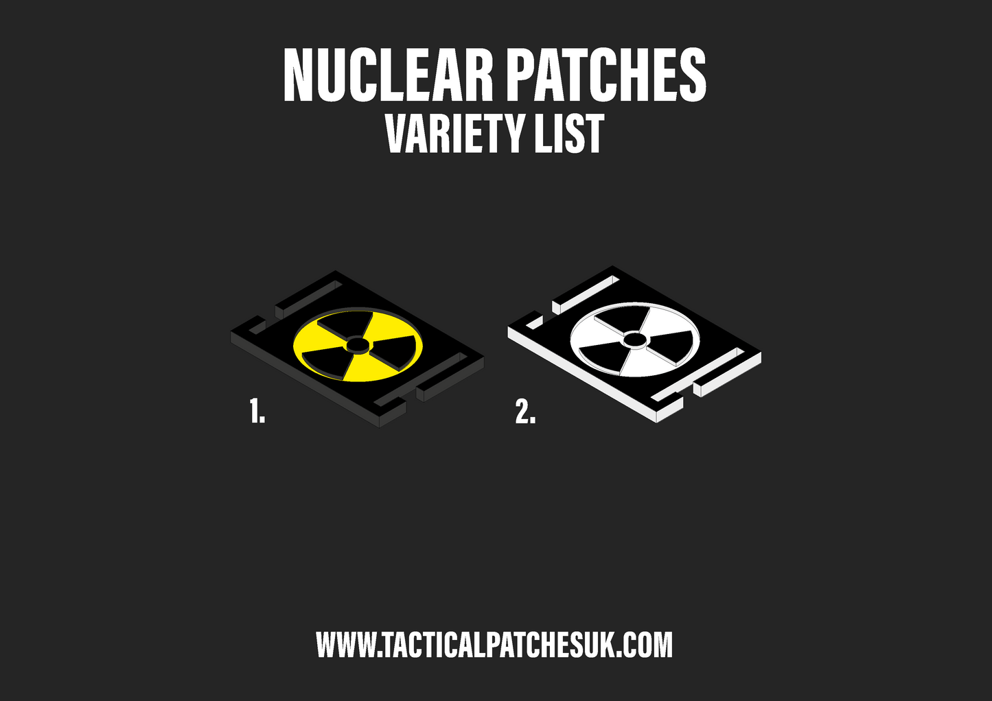 Nuclear Molle Patches
