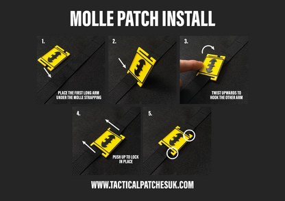 Custom Your Text Molle Patches