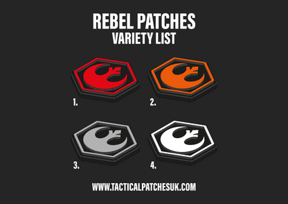 Rebel Hexapatch Velcro Patches