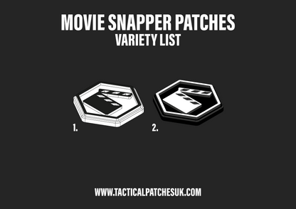 Movie Snapper Hexapatch Velcro Patches