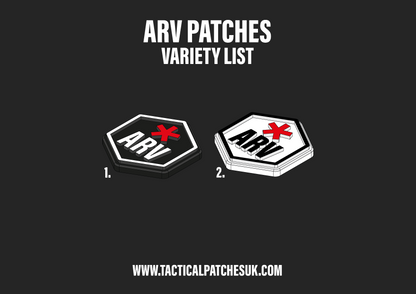 ARV & Star Hexapatch Velcro Patches