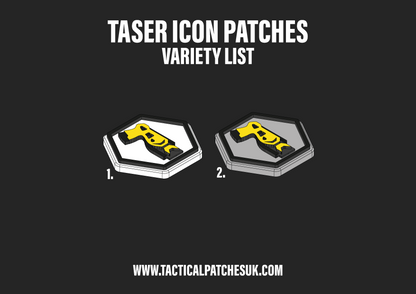 Taser Icon Hexapatch Velcro Patches